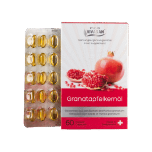 Granaattiomenan Siemenöljy - Granatapfelkernöl - 60 kps