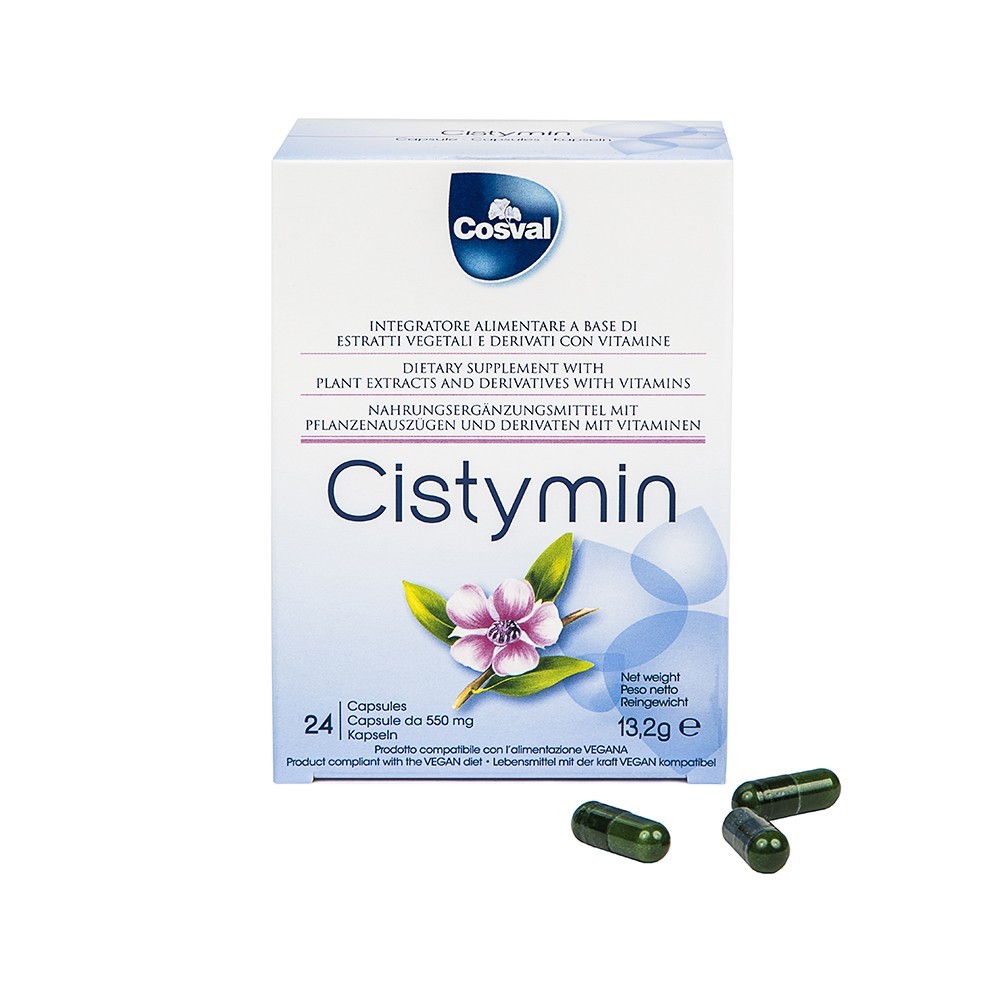Cistymin Kasviuute - vitamiinivalmiste kapseleina - 24kps