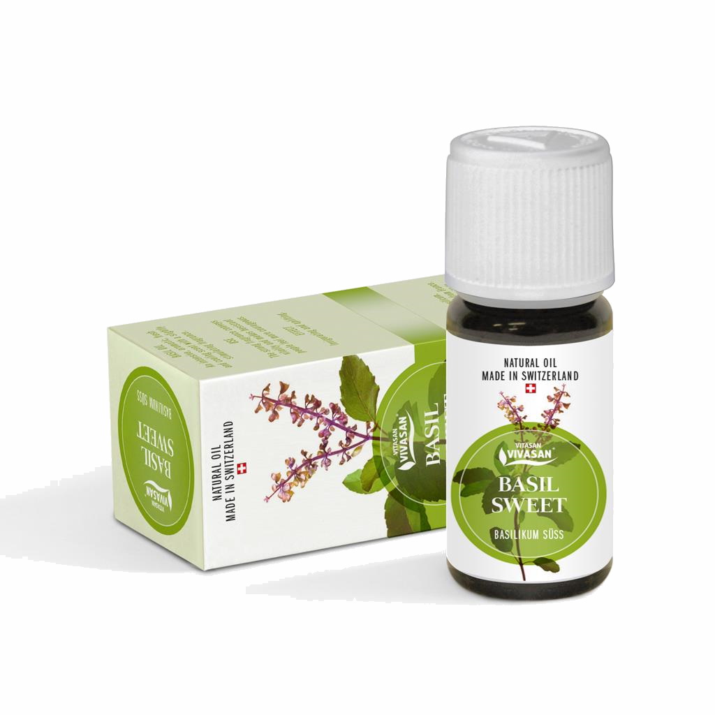 Basilikan eteerinen öljy (Basil Sweet) - 10ml