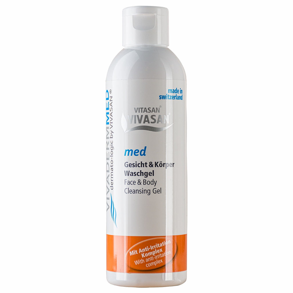 VivaDerm Med Face & Body Suihkugeeli - 200ml