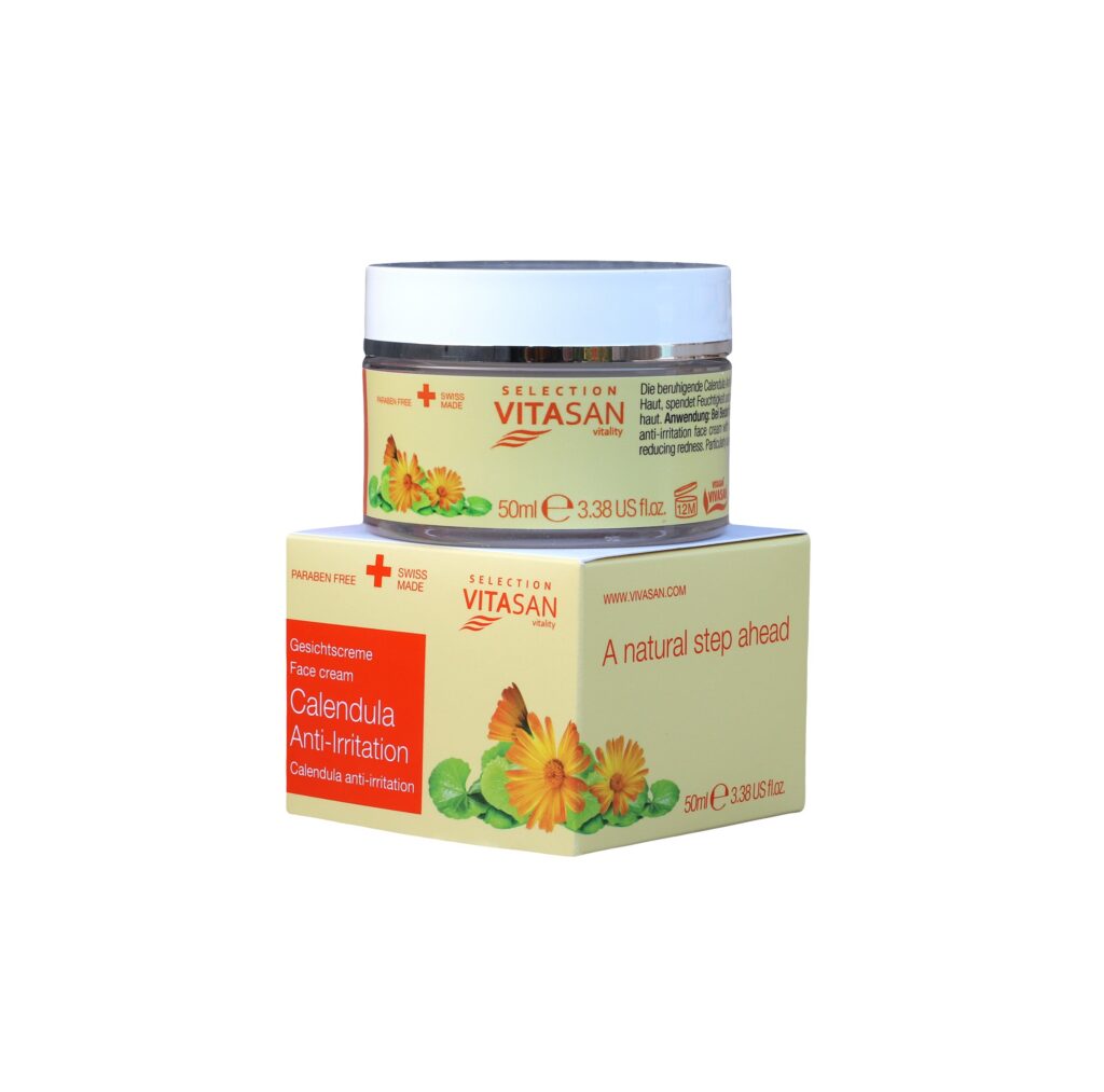 Kehäkukka kasvovoide (Calendula Anti-Irritation Face Cream) - 50ml