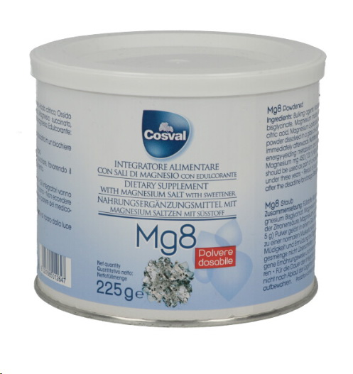 Mg8 Magnesiumi - Suolajauhe - 225g