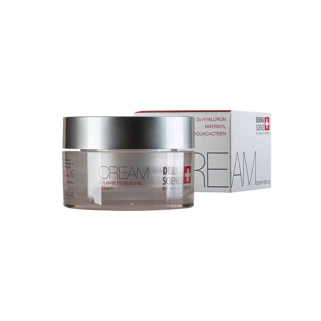 Derma Science 3-tasoinen Hyaluroni päivävoide - 50 ml