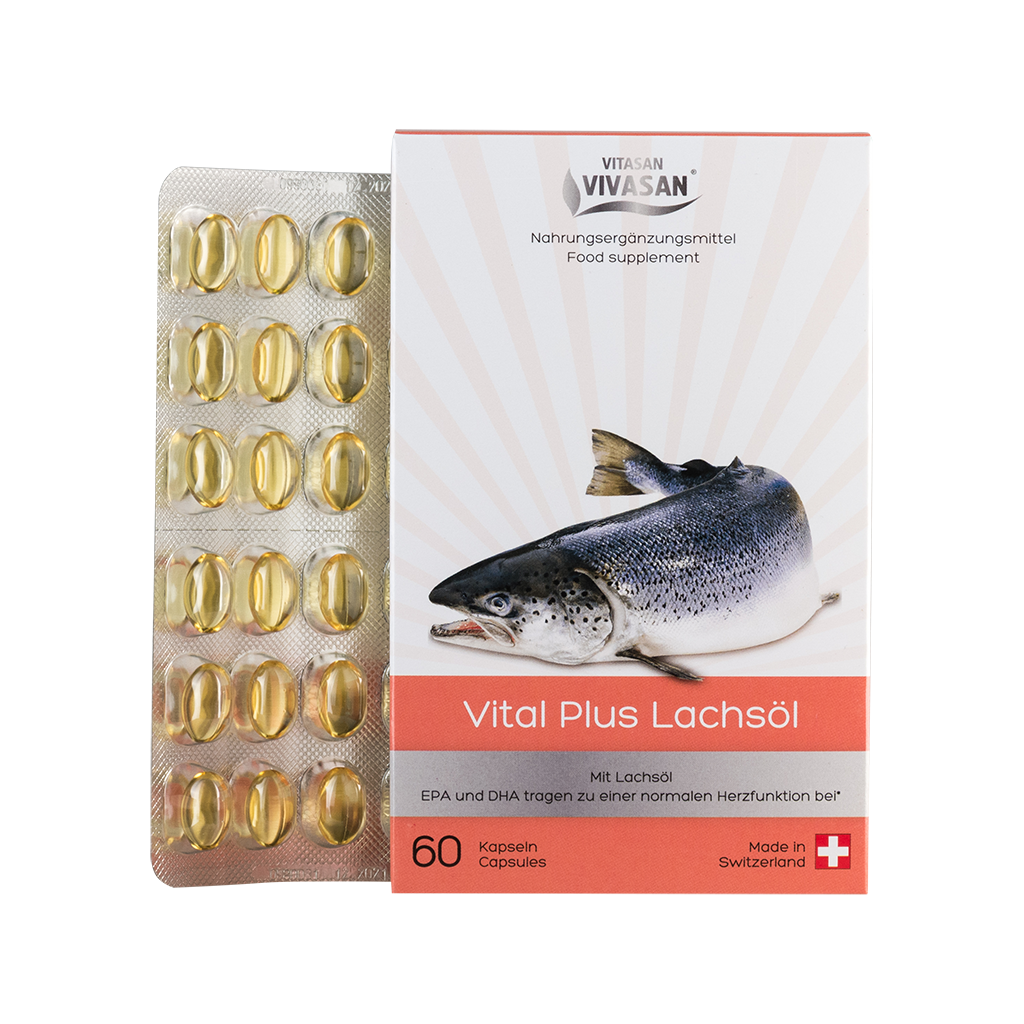 Vital Plus Lohiöljykapselit (salomon oil) - 60kps (Evira Dnro:2631/0941/2012)